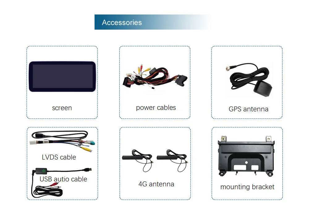Flash Deal 10.25 inch 4+64G Android Display for Mercedes Benz GLC C Class W205 2015-2018 Car Radio Screen with GPS Navigation Bluetooth 22