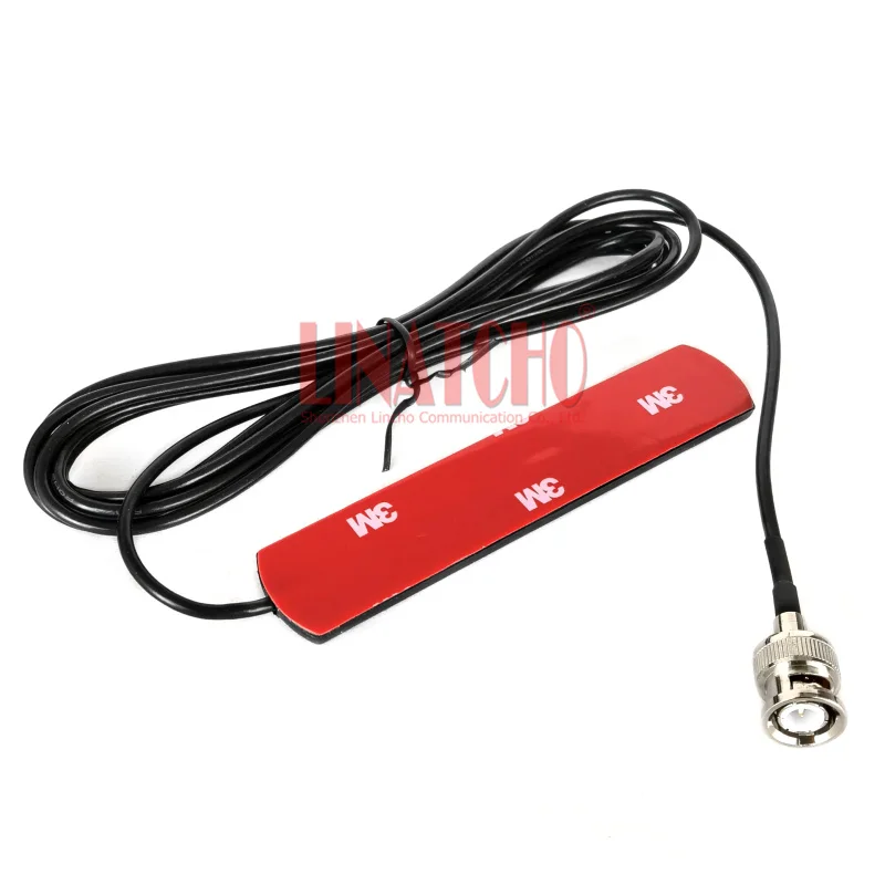 GSM 900MHz 1800MHz PCB Flat Patch Antenna with BNC Connector 3 Meters Cable