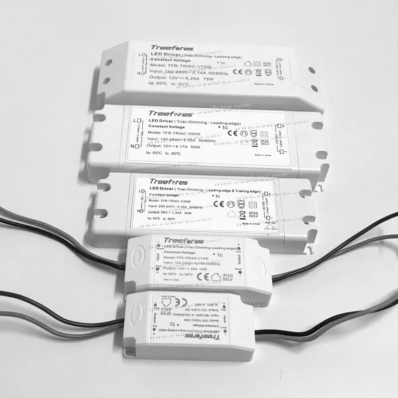 Triac Светодиодный источник питания с регулируемой яркостью 35 Вт 38 Вт 500mA 700mA 900mA 1050mA 1400mA CE SAA ETL