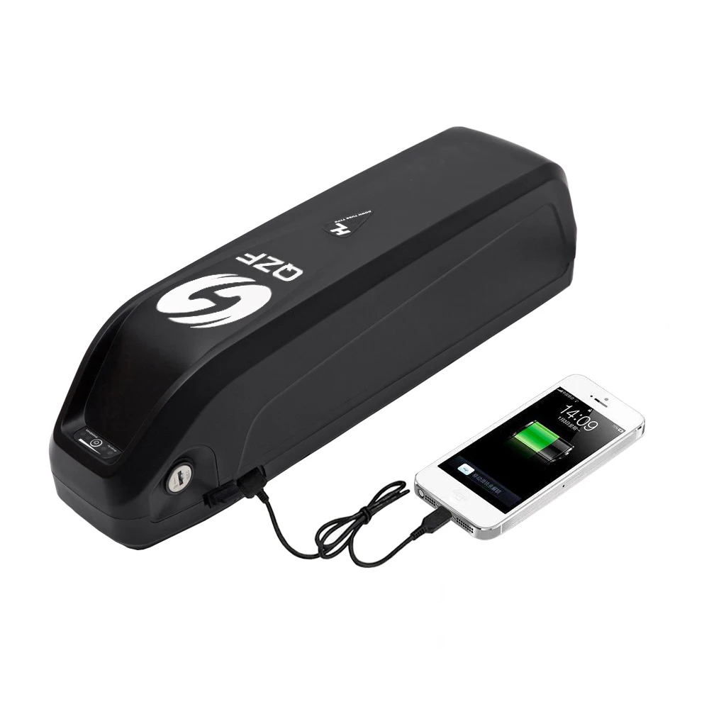 

Powerful Electric bike battery Lithium 36V 500W battery li ion for bafang motor 12.5Ah 18650 cells with safe lock USB socket