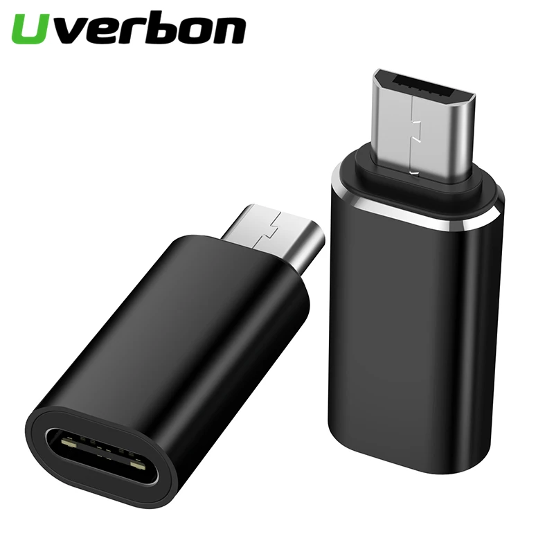 Переходник с Type C USB на Micro кабель из сплава папа мама адаптер конвертер
