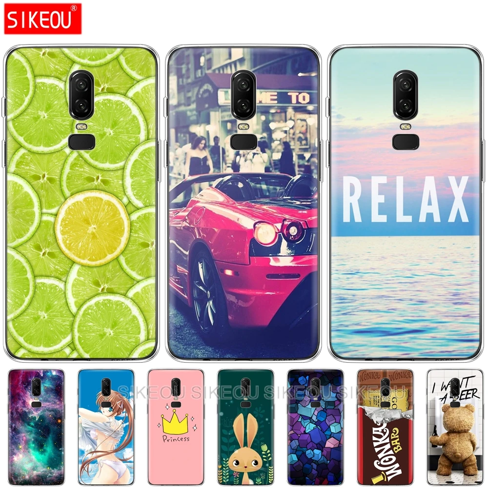 Чехол для oneplus 6 чехол one plus oneplus6 модный Забавный силиконовый прозрачный телефона