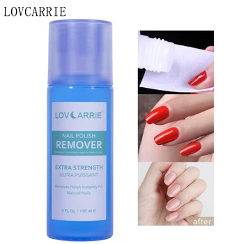 

NEW 118ML Nail Polish Remover Nail Degreaser Cleanser Plus Acetone Gel Remover Clip Manicure Tools for Natural Gel Acrylic Nails