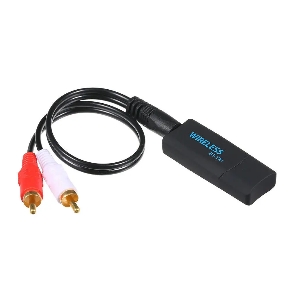 ?  Bluetooth Transmitter Wireless Audio Adapter 3.5mm USB Dongle For Home TV    Enjoy wireless transmission