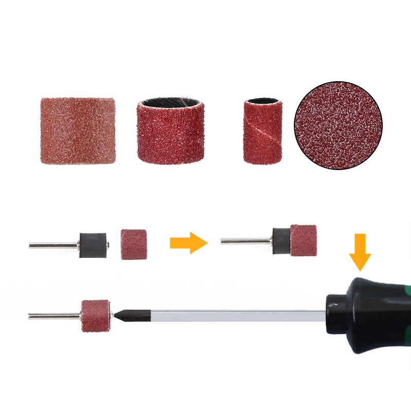 KALIM 132Pcs Sanding Drum Set For Dremel Rotary Tool - View #12