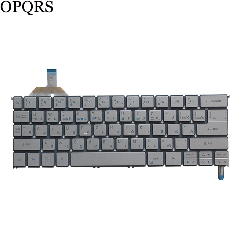 Teclado do Portátil Russo com Luz de Fundo Apto para Acer Aspire s7 S7391 S7-392 Ms2364 ru Novo - Imagem 5