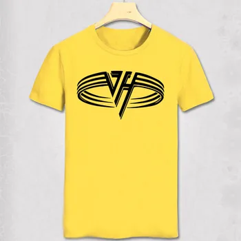 

Van Halen T Shirt Classic Rock Band Van Halen T-shirt Fashion Short Sleeve Cotton Tee Shirt Summer Man Casual Tshirt