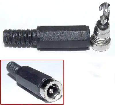 

DHL/EMS 500PCS 5.5mm 2.1mm Female DC Socket JACK Power Plug DIY-A8
