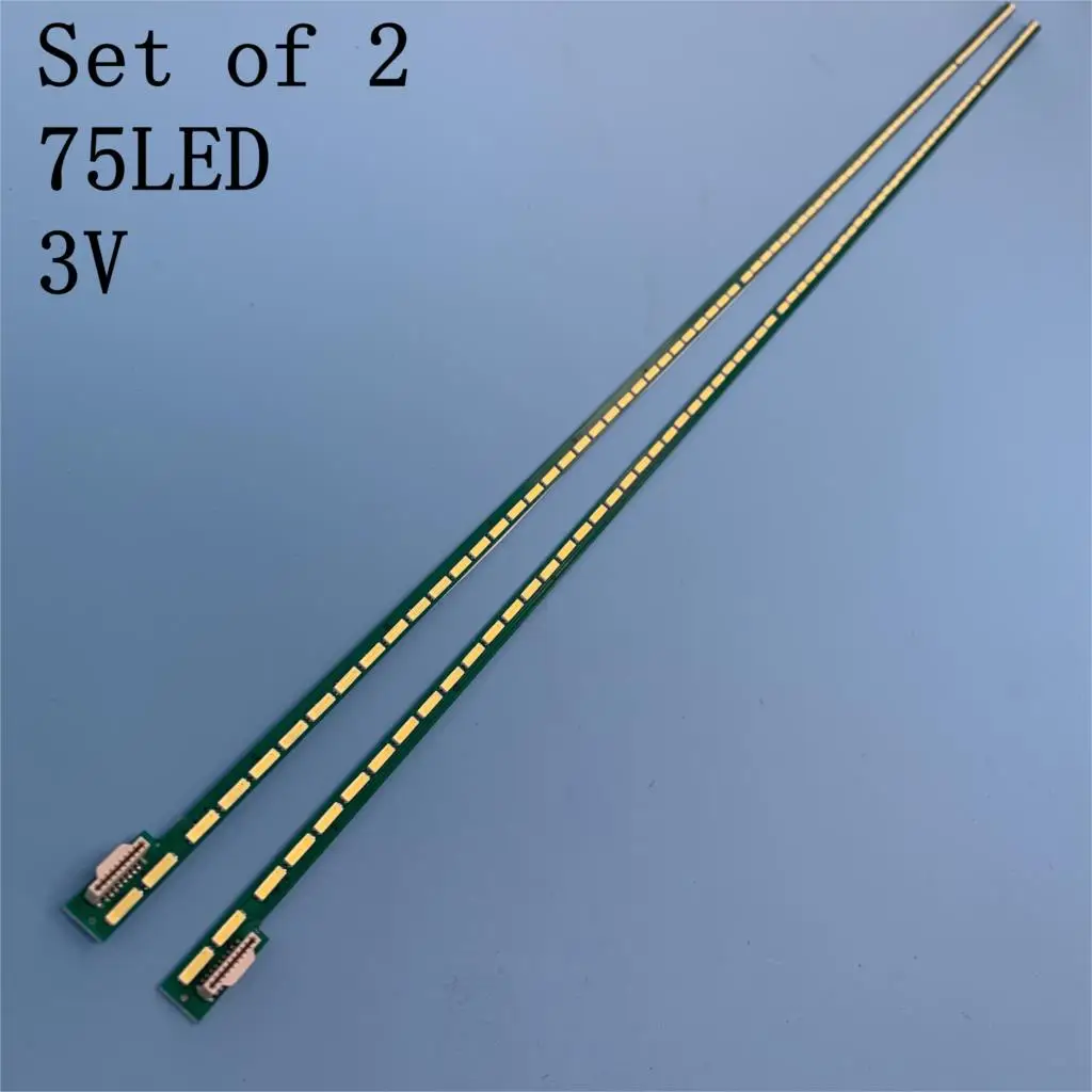 New 1set=2pcs 75LED LED backlight stip for LG 55LA660V 55PFL6008K 55LA6800 6922L-0069A 55LA7400 55LA6600 6916L1210B 6916L1209B | Лампы и