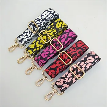 

New color shoulder strap leopard print shoulder strap adjustable bag strap one-shoulder diagonal shoulder strap