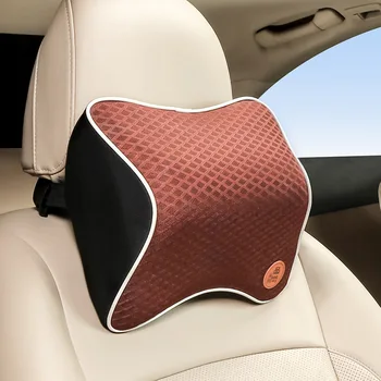 

Car Neck Pillow Four Seasons Universal Breathable Neck Protector Memory Foam Car Pillow