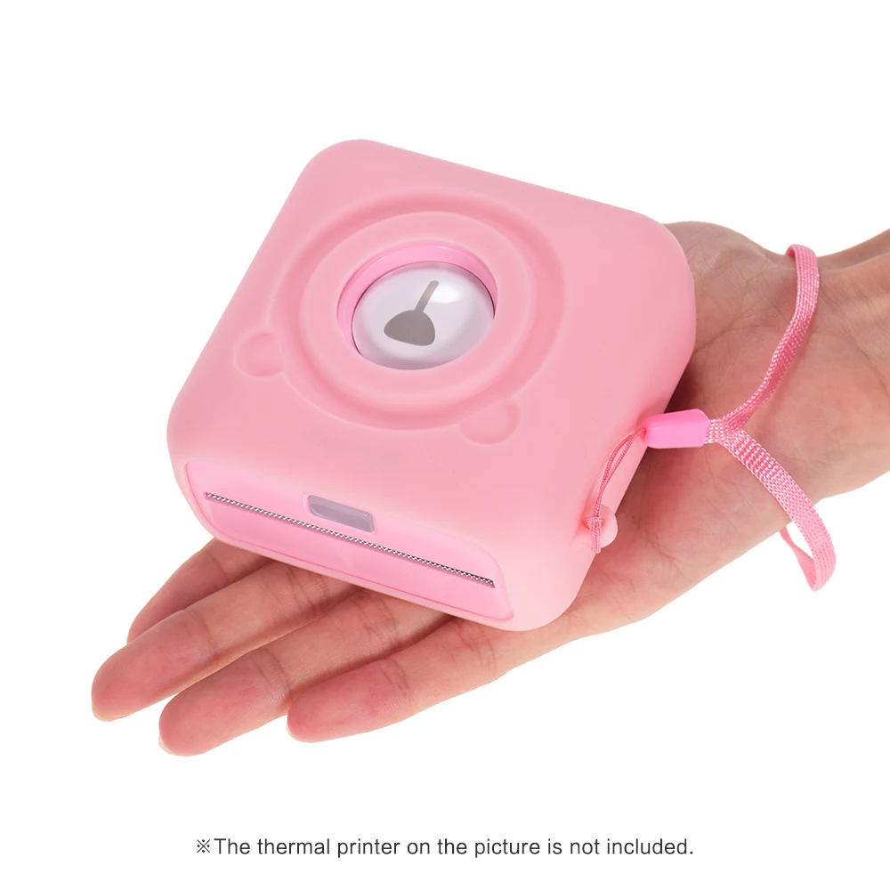 

PeriPage A6 Thermal Printer Silicone Case with Strap Anti-Dust Anti-Shock Anti-Scratch Protect Case