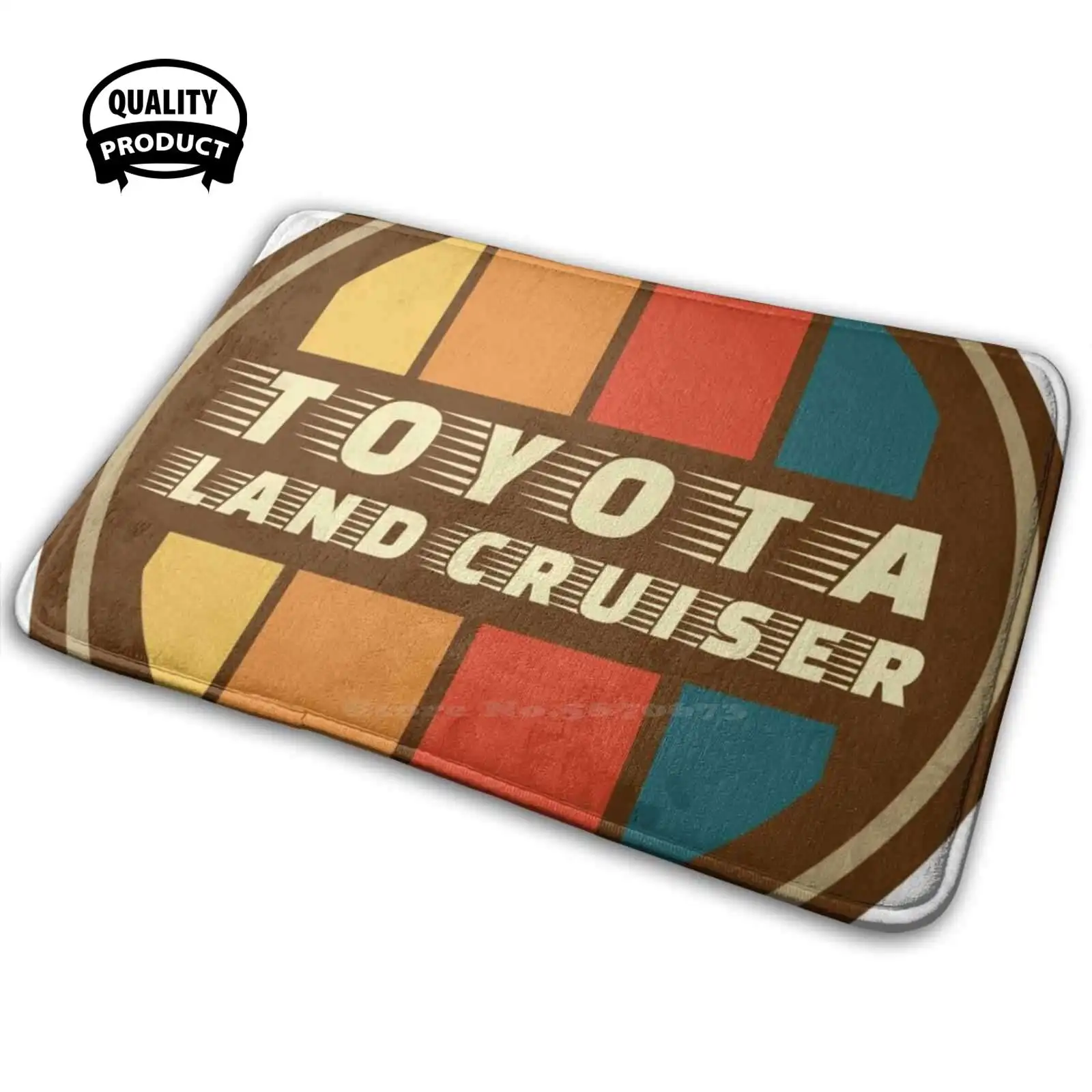 Мягкий Нескользящий Коврик для Toyota Land Cruiser 3D коврик | Дом и сад