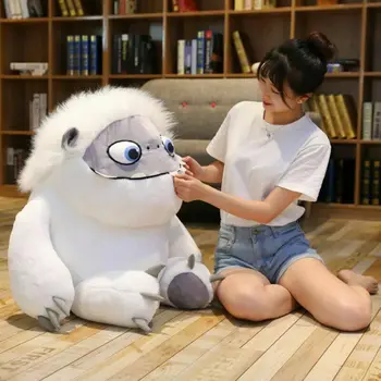

22'' Giant Abominable Everest Snowman Plush Toy Stuffed Doll Kid Christmas Gift Solid Color Plush Children Toy 2020 Hot Sale