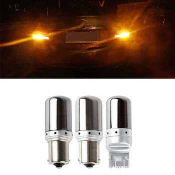 

Car LED Turn Signal BA15S W21W 1156 P21W S25 CanBus Day Light For VW Passat B5 B6 Polo Golf 4 5 Chevrolet Cruze Lada Granta RAM
