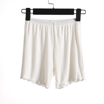 

anti-lightening female summer shorts fungus threaded cotton non-crimped tight women