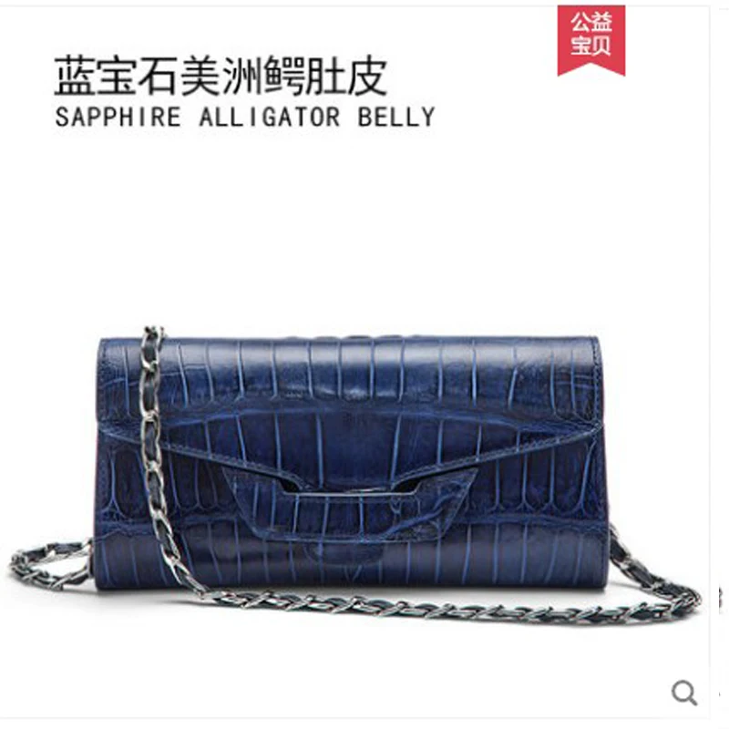 

gete Imports are Alligator skin handbag for women alligator skin dinner bag single shoulder bag cross-body bag for women