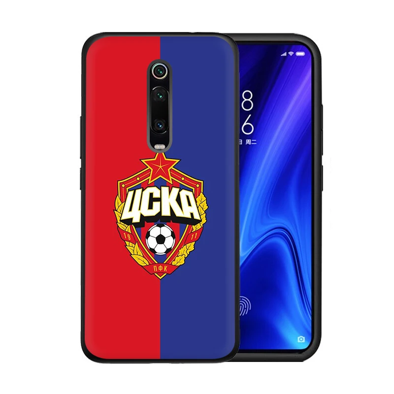 EWAU ЦСКА футбольный силиконовый чехол для телефона Xiaomi Redmi 4A 4X5 6 7 A Plus K20 Pro S2 GO 8A