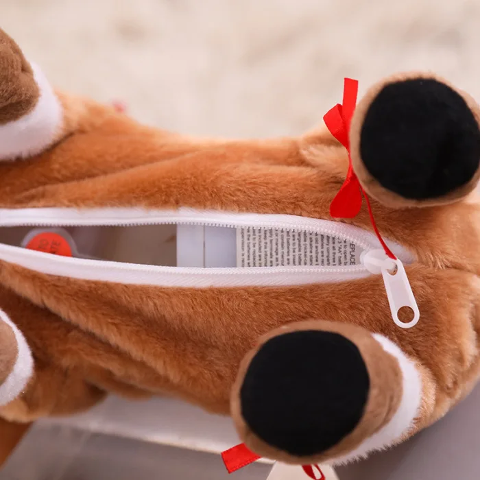 Горячая Распродажа Электрический Рождественский олень Музыкальная кукла игрушка плюшевый подарок милый мягкий для детей