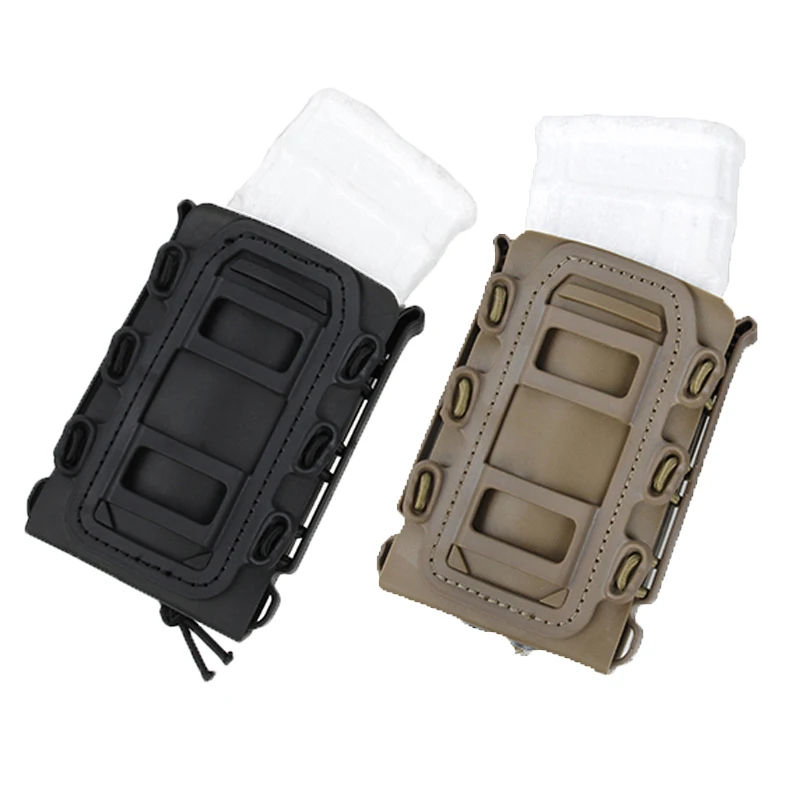 

new gun accessories 5.56 Scorpion type soft shell magazine pouch 7.62 single mag pouch for hunting