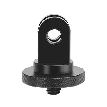 

Aluminum Alloy 1/4 Inch Mini Tripod Adapter Mount for gopro Hero 7 5 6 Session Sjcam Sj4000 Yi 4K Eken H9 Camera
