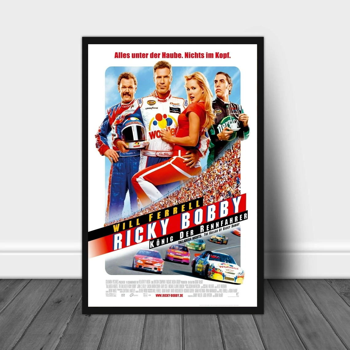 Talladega Nights Movie Poster — free download