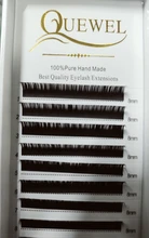 Eyelash-Extensions Makeup Mink-Lashes False-Lash Silk Professional Quewel Wholesale Individual