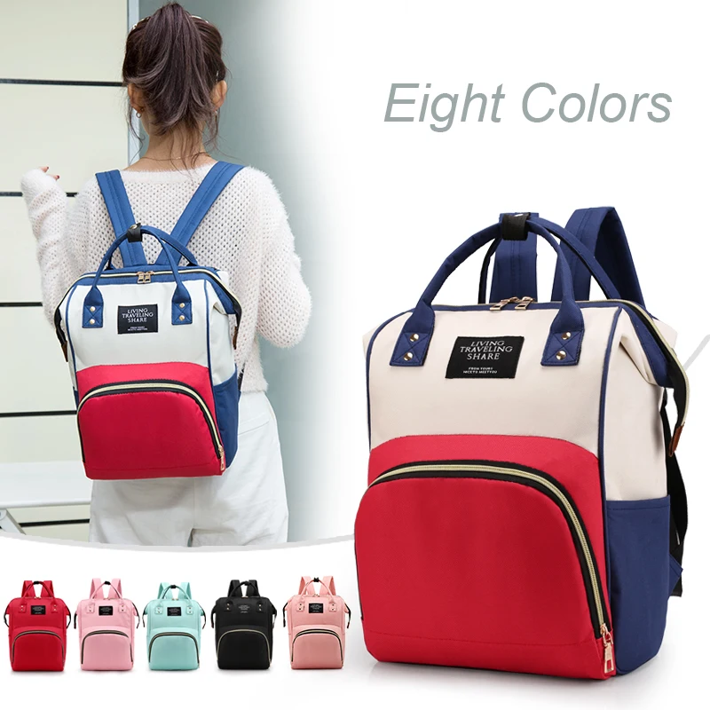 Fashion Mummy Bag Maternity Nappy Travel Backpack Nursing for Baby Care Large Capacity | Мать и ребенок