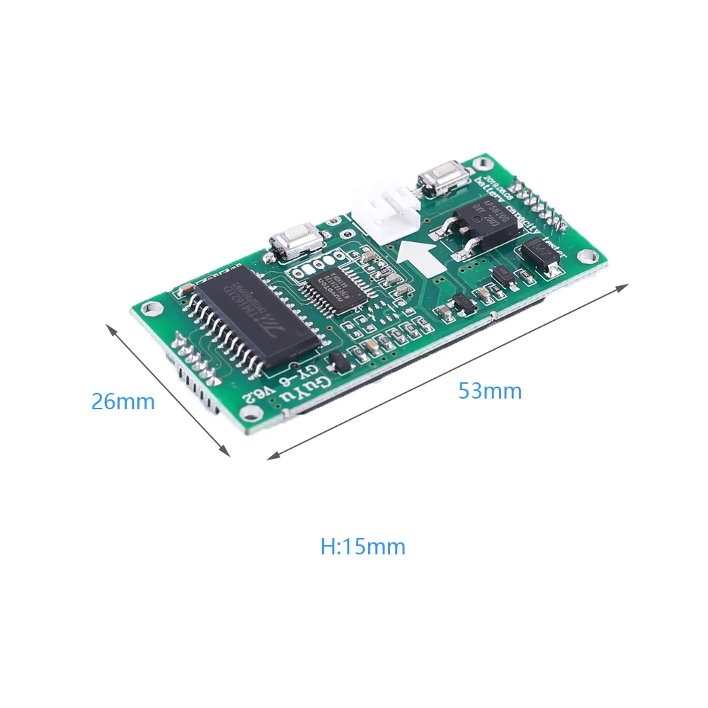 12 В свинцово кислотный литиевый зеленый ЖК вольтметр измеритель емкости батареи