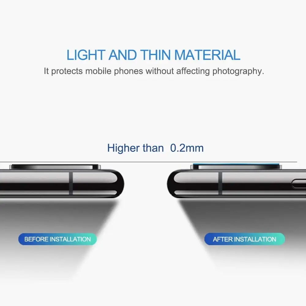 Закаленное стекло для объектива камеры iPhone SE 2020 Защитная пленка экрана Apple