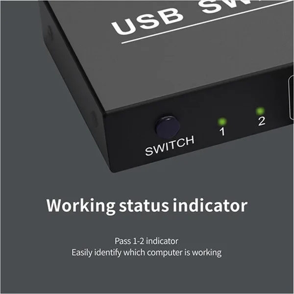 Переключатель Usb 2X4 4 Usb порта функция памяти Usb 5 В 2,0 Обмен 4 устройства для принтера клавиатура мышь монитор селектор