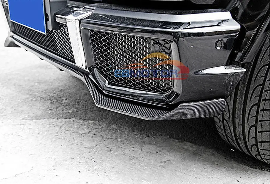 M Стиль Реальные углеродного волокна передний спойлер для BENZ W463 G63 G65 M134