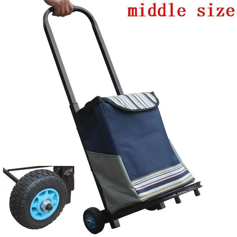 Number 6 Carito Compra для хранения Carro Plegable Roulant Тележка для покупок Таблица колесница де Courses Avec roulets Меса Cocina Кухонная Тележка - Цвет: Number 6