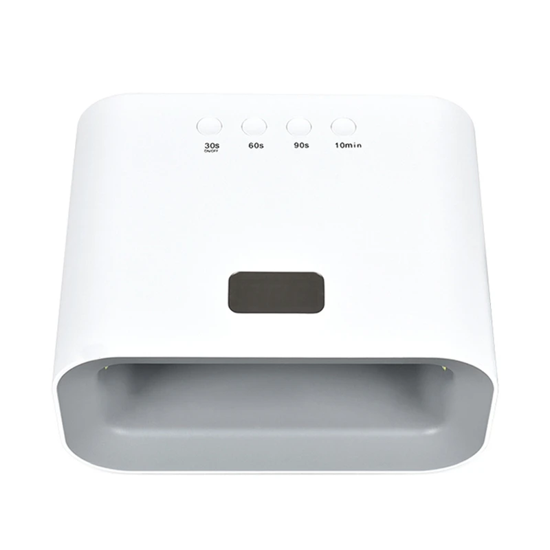 

90W 60 Led Uv Led Nail Light Nail Dryer Lcd Red Light Skin Care Whitening Manicure Nail Light Curing Nail Gel Polishing Automa