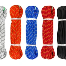 3-15 м Открытый Скалолазание Веревка скалолазание оборудование 9 мм Диаметр аварийный Паракорд Веревка безопасности аксессуары для пеших прогулок