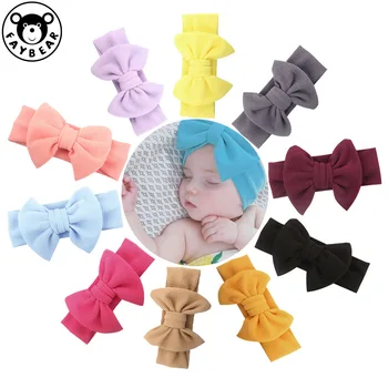 

Solid Children Stretch Head Band Hair Bands For Women Accessories Headwear Newborn Baby Girls Girl Headband Turban Toddler