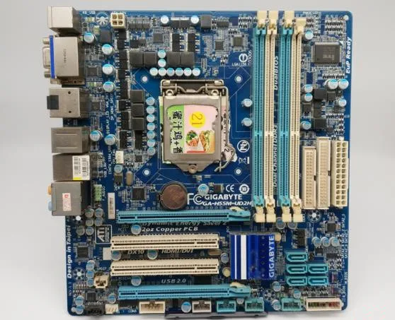 Gigabyte GA-H55M-UD2H H55 оригинальная материнская плата H55M-UD2H DDR3 LGA 1156