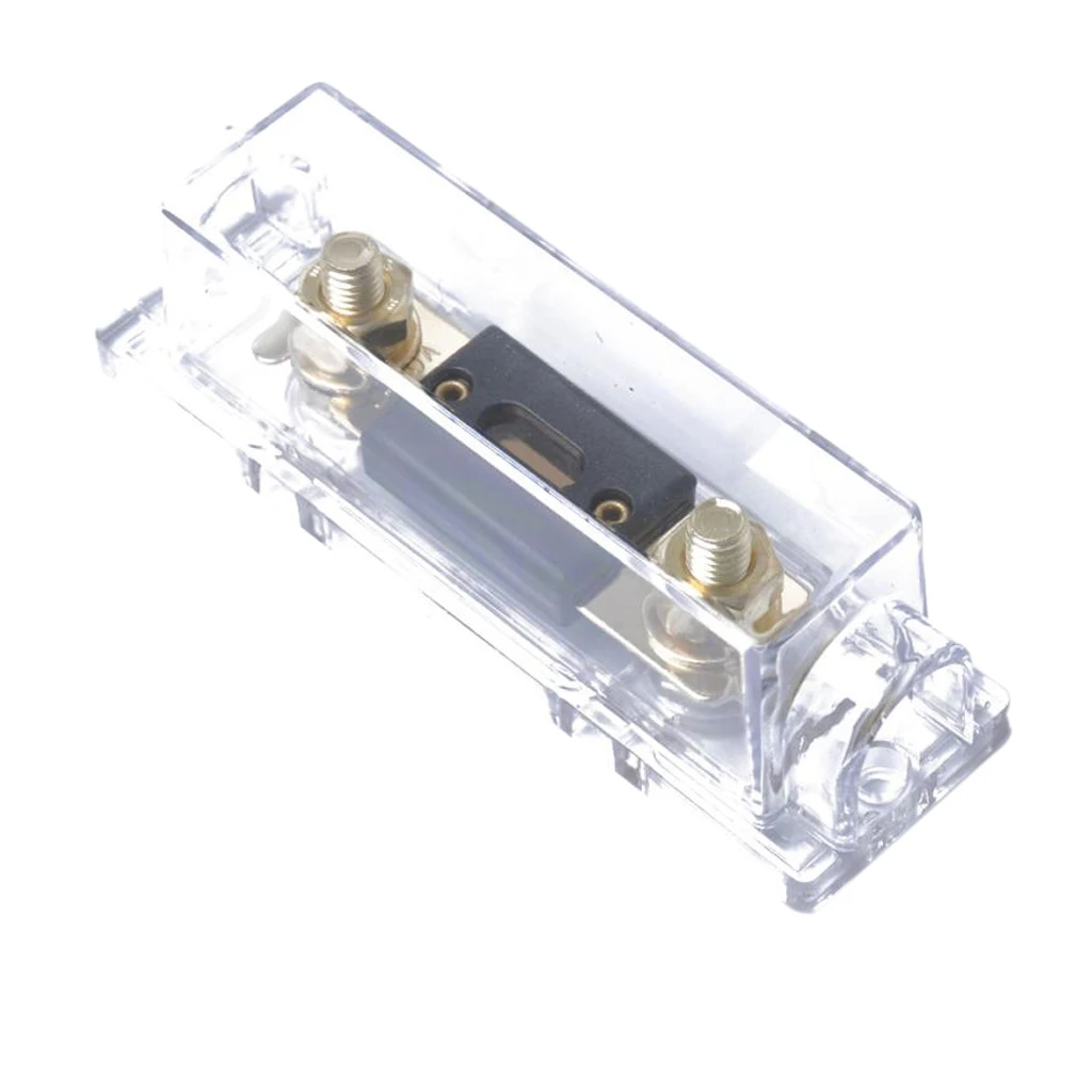 Car Boat Audio ANL Fuse Holder Distribution Block Fusebox 12V 24V 32V 48V Protective Cover