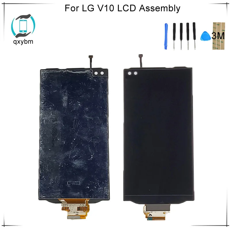 5 7 дюймовый дисплей для LG V10 H960 H968 H900 VS990 ЖК-дисплей с сенсорным экраном дигитайзер