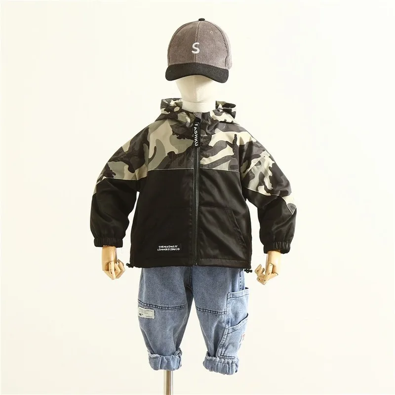 Toddler Boy Jacket Spring And Autumn Kids Jacket New Korean Children Clothing 110 Years Old