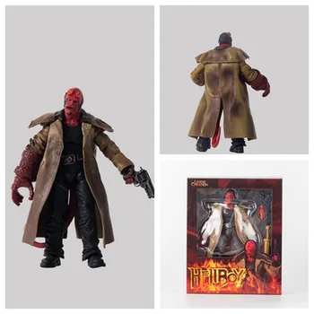 

15cm Hellboy Movable 2nd Generation C Model PVC Action Figure Collectible Model Toy