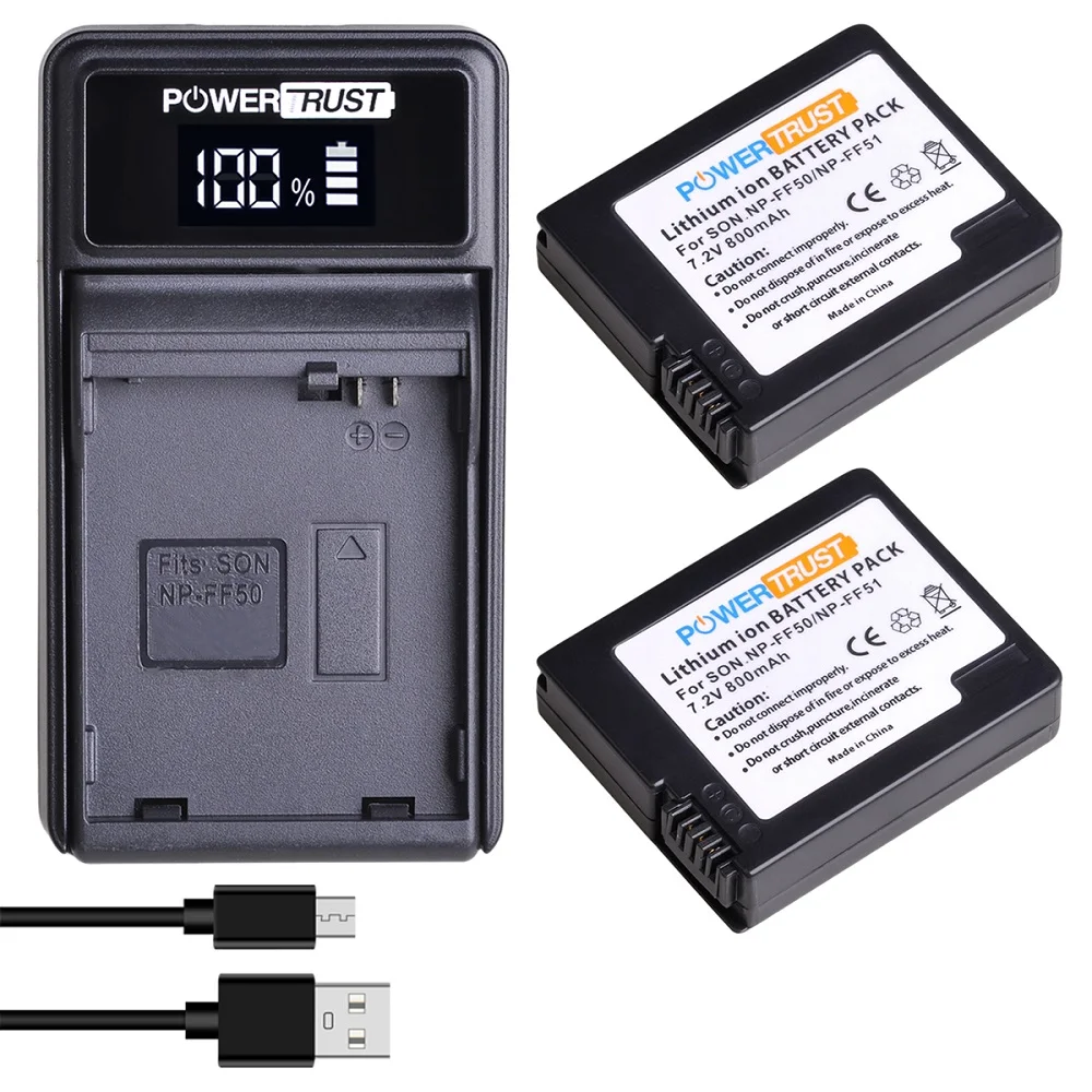 Rechargeable Li-ion Batteries For Sony DCR-HC40, DCR-HC42, DCR-HC43, DCR-HC44, DCR-HC46 Handycam Camcorder - View #7