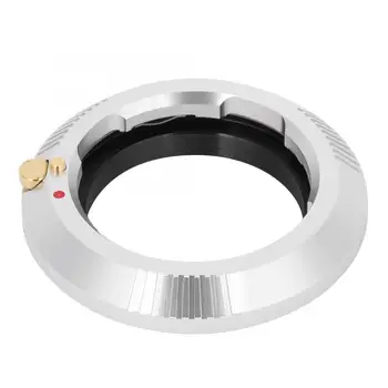 

M-E Camera Lens Adapter Ring, Alloy Photography Lens Converter for Leica M Mount Lens to for Sony E Mount Camera