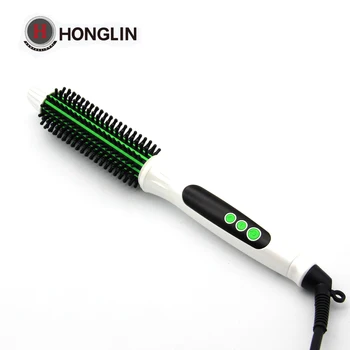 

Honglin Professional Hair Dryer Brush 2in1 Hair Straightener Curler Comb Electric Blow Dryer With Comb Hair Brush Roller Styler
