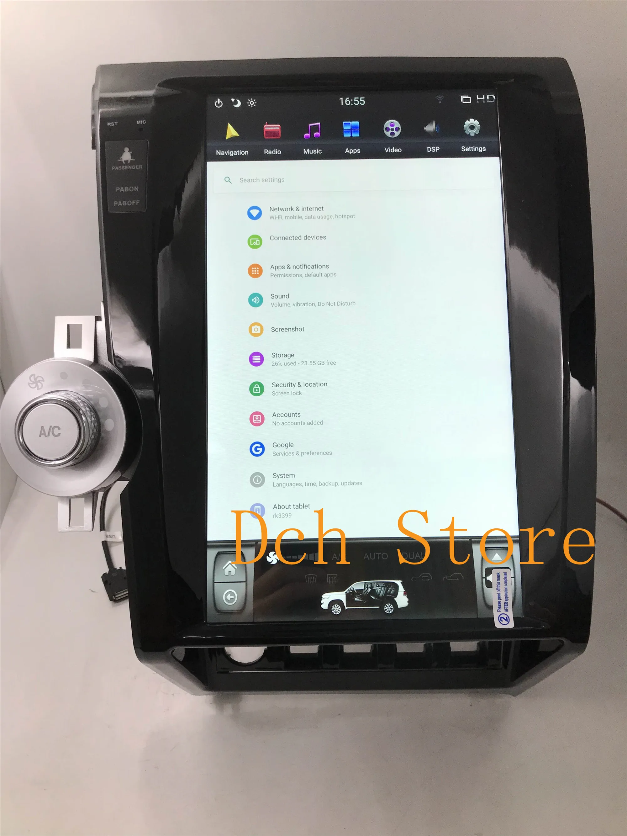 13 6 дюймовый вертикальный экран tesla style Android 9 0 автомобильный DVD плеер GPS для toyota tundra