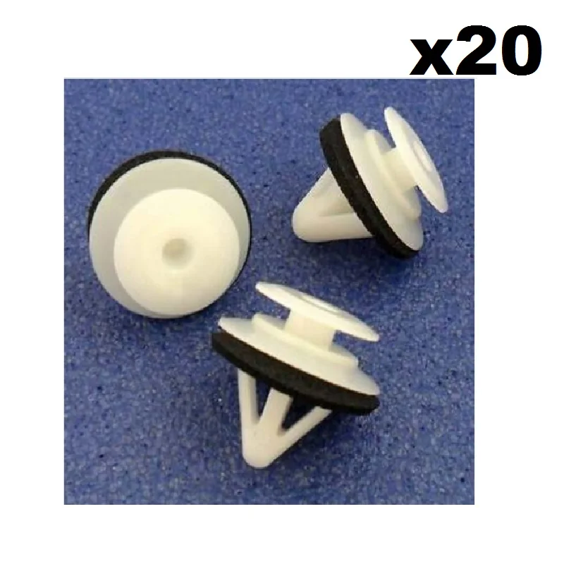 20x For Mazda Trim Clips For Side Skirts, Sills & Body Mouldings