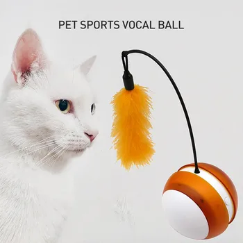 

1pc New Arrival Durable Pet Cat Toys Mimi Favorite fur Mouse Tumbler Kitten Cat Toys Plastic Play Balls for Catch Cats Supplies