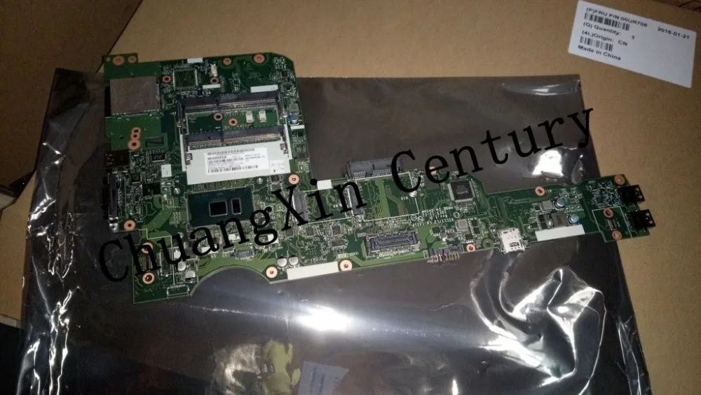 Для материнской платы ноутбука ThinkPad L560 AILL1/L2 LA-C421P с процессором i3 DDR3 оригинальная Встроенная Материнская плата полностью протестирована