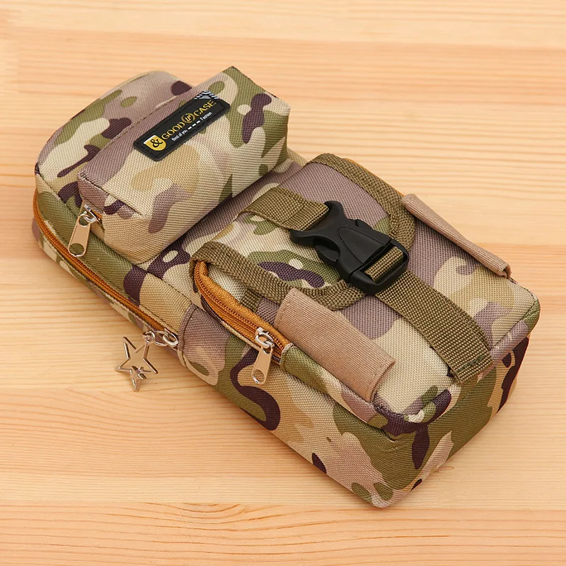 Creative Camouflage Canvas Pencil Case