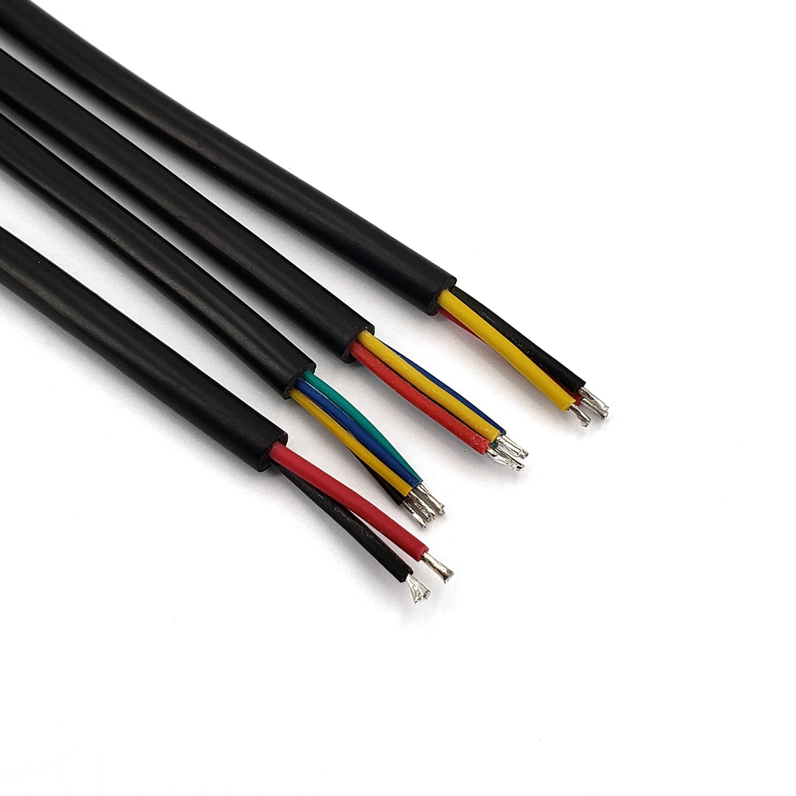 5 пар/набор Водонепроницаемый IP67 жесткий Пластик 2/3/4/5 Pin Светодиодные ленты Мужской и женский разъем кабеля